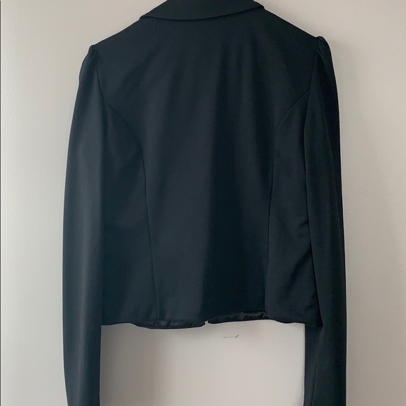 Bar III puff sleeve zipper detailed jacket L - Picture 5 of 5